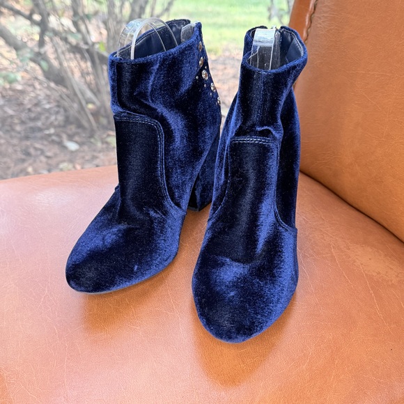 Y2K velvet ankle boots - Picture 7 of 8